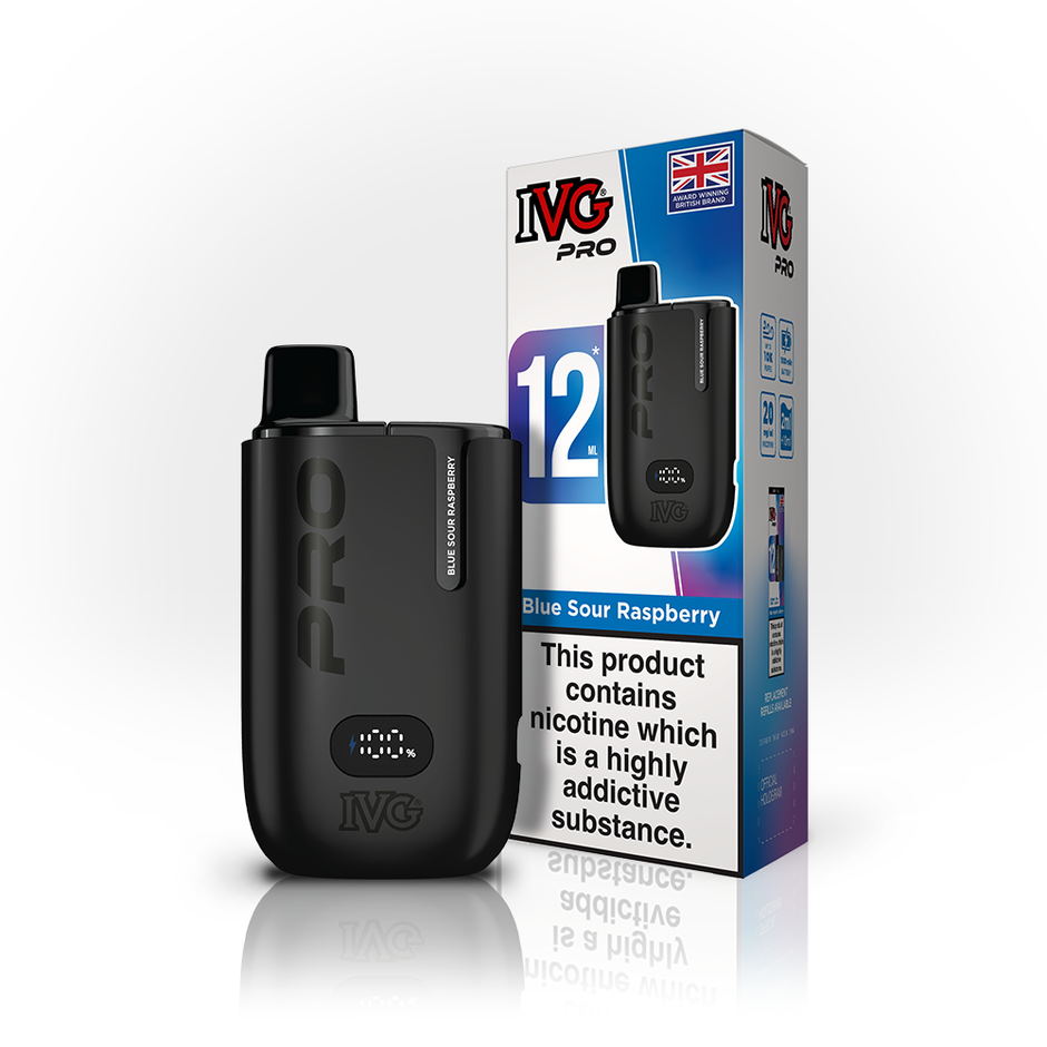 IVG PRO 12ml KIT BLUE SOUR RASPBERRY (5) Main image