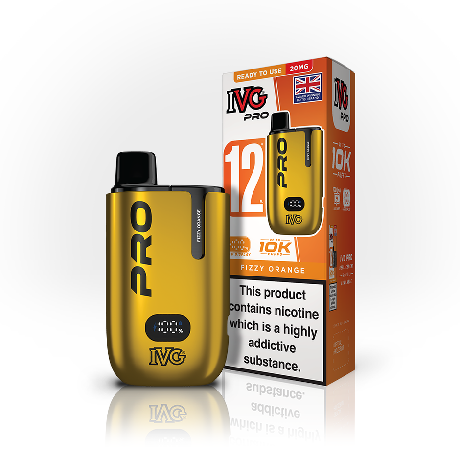 IVG PRO 12ml KIT FIZZY ORANGE (5) Main image