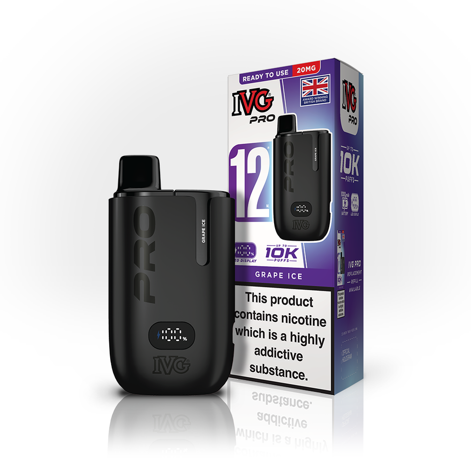 IVG PRO 12ml KIT GRAPE ICE (5) Main image