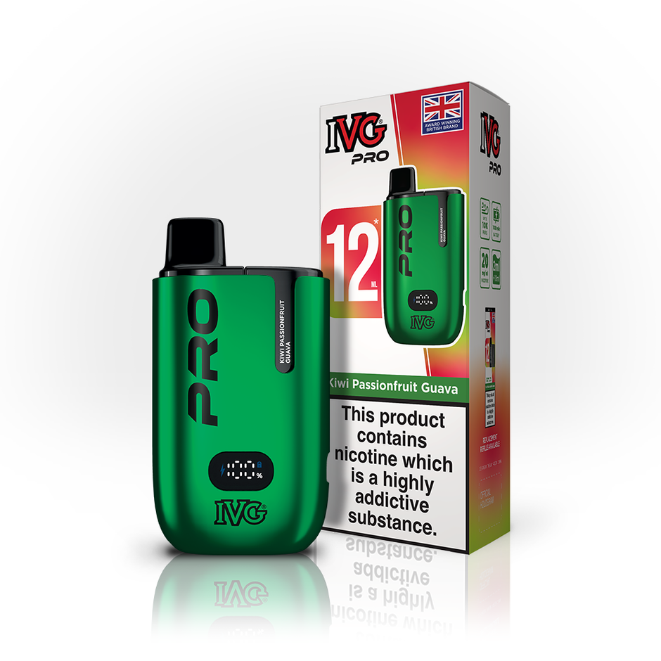 IVG PRO 12ml KIT KIWI PASSIONFRUIT GUAVA (5) Main image