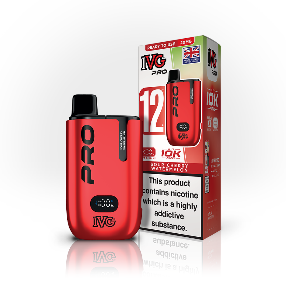 IVG PRO 12ml KIT SOUR CHERRY WATERMELON (5) Main image