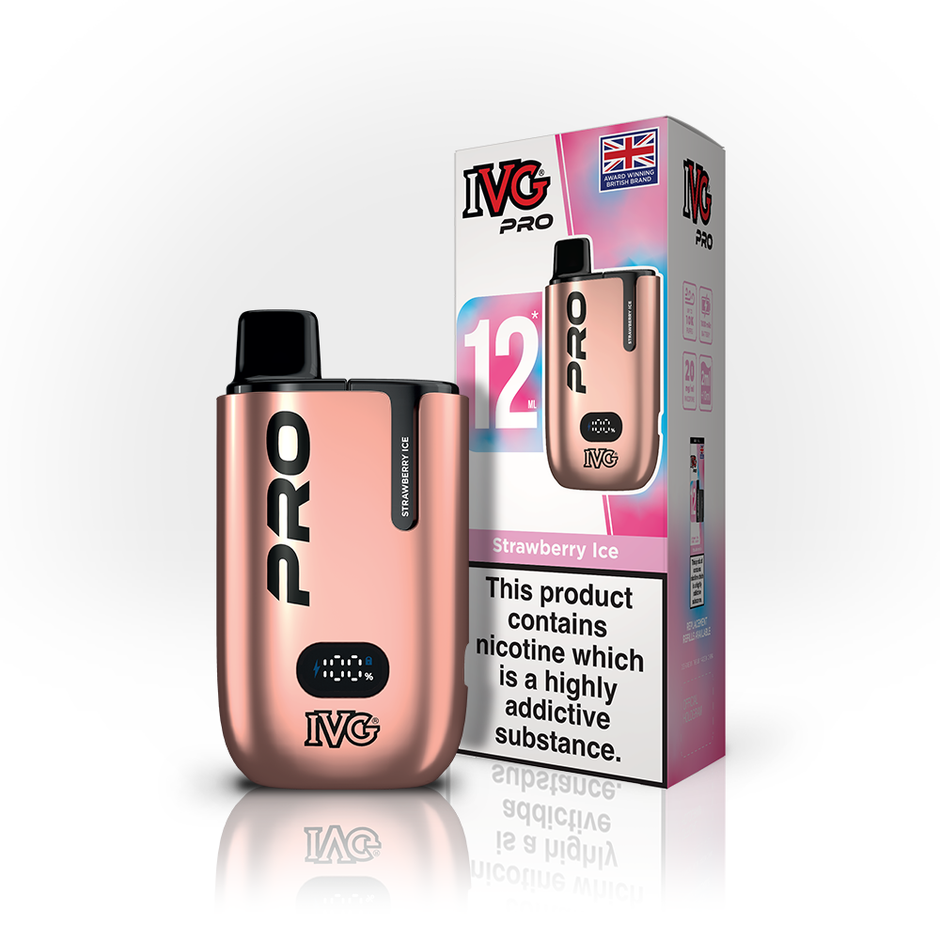 IVG PRO 12ml KIT STRAWBERRY ICE (5) Main image