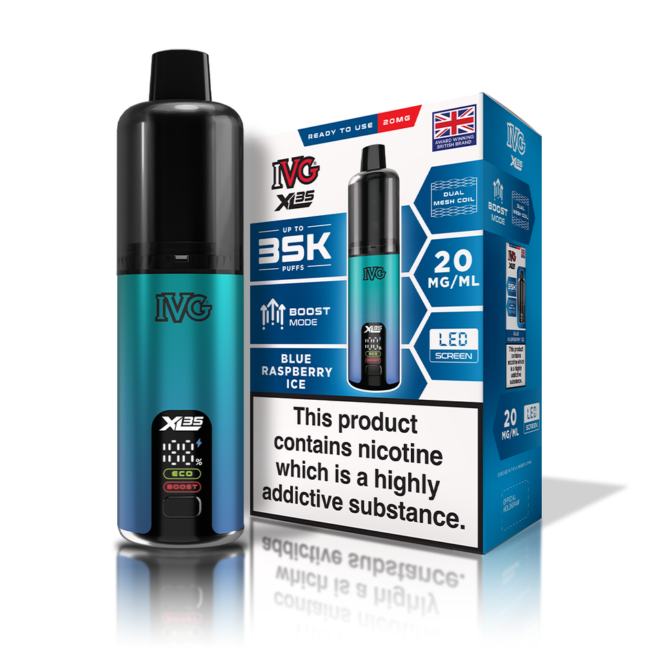 IVG XL35 KIT BLUE RASPBERRY ICE (5) Main image