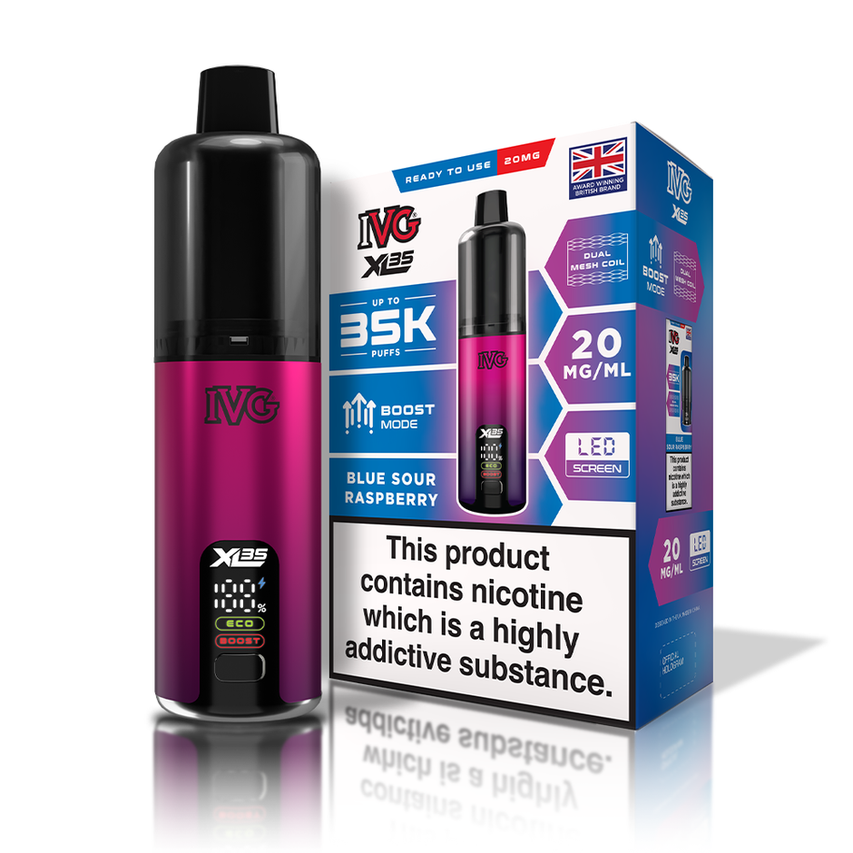 IVG XL35 KIT BLUE SOUR RASPBERRY (5) Main image