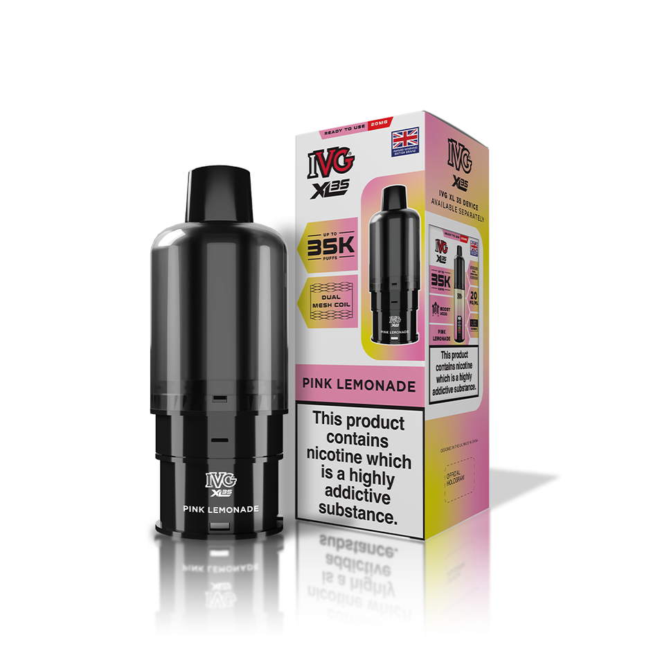IVG XL35 REFILL POD PINK LEMONADE (5) Main image