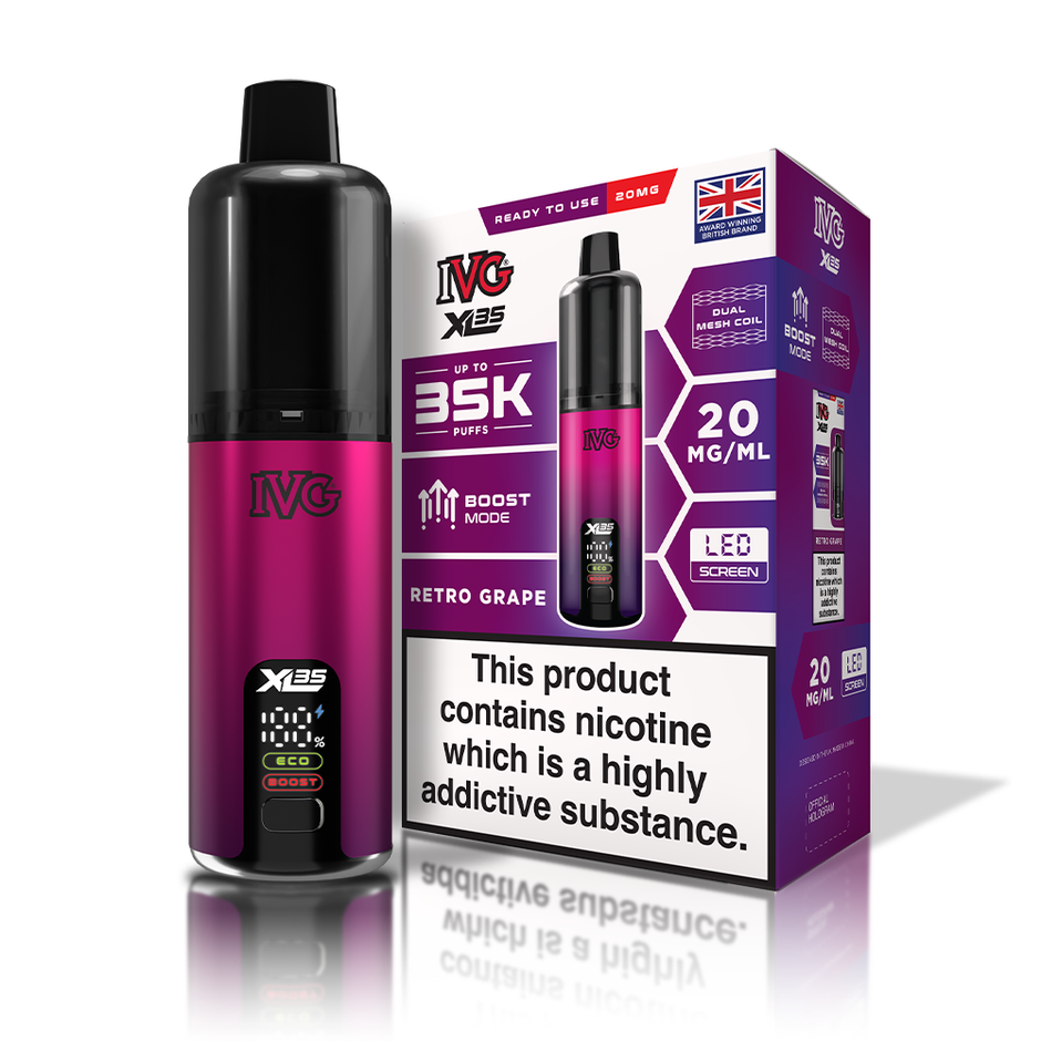 IVG XL35 KIT RETRO GRAPE (5) Main image