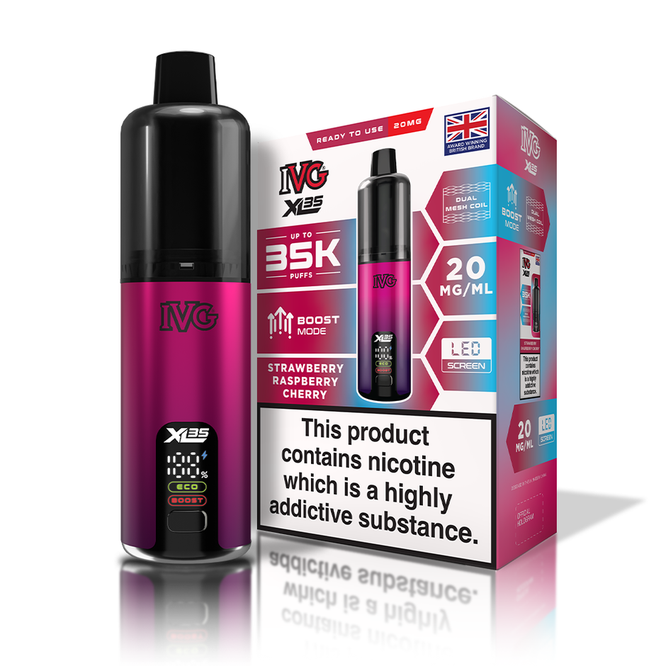IVG XL35 KIT STRAWBERRY RASPBERRY CHERRY (5) Main image