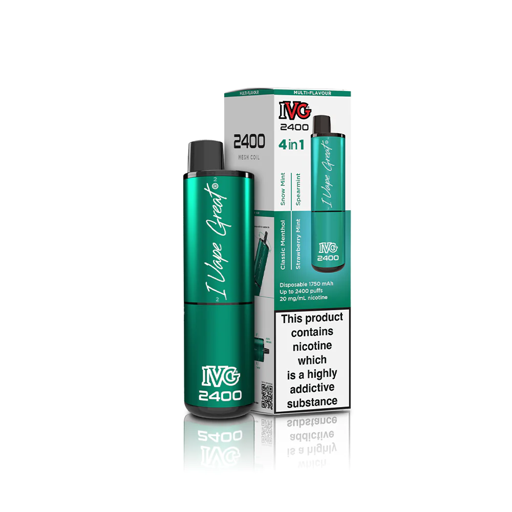 IVG 2400 4 in 1 Mint Edition Bar 5 Pack Main image