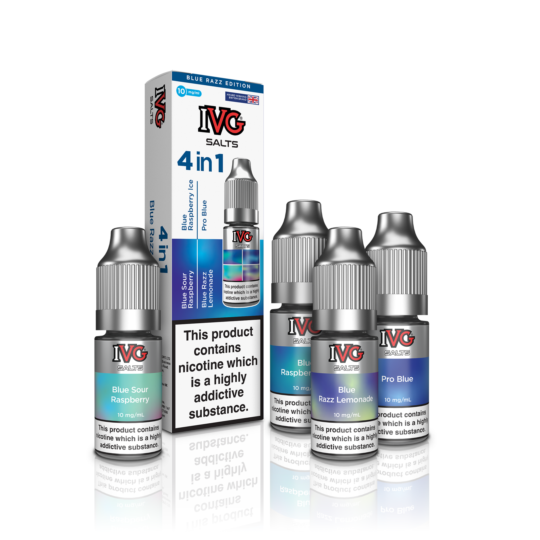 IVG 4in1  SALT BLUE RAZZ EDITION (5) Main image