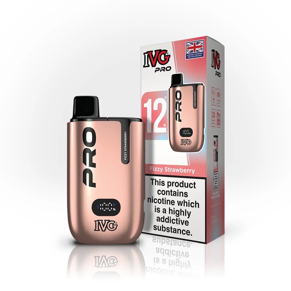 IVG PRO 10k Fizzy Strawberry Refilled Pods 5 Pack