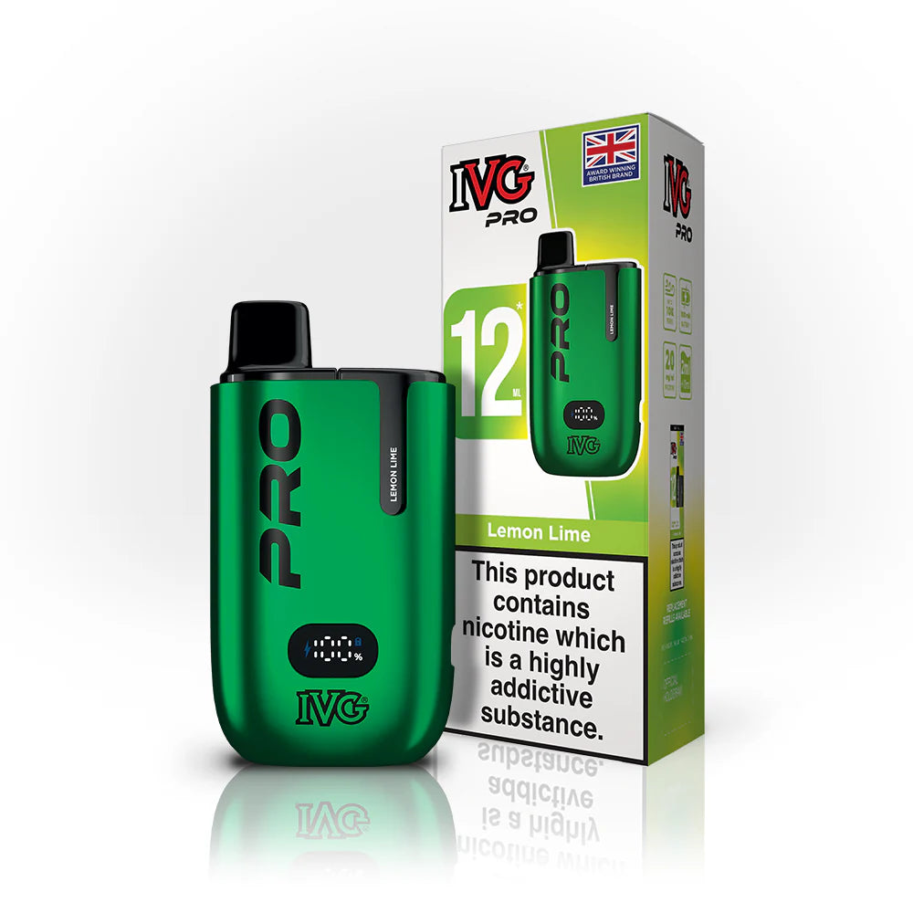 IVG PRO 10k Lemon Lime Refilled Pods 5 Pack