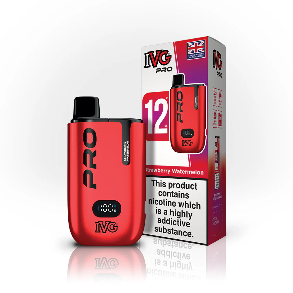 IVG PRO 10k Strawberry Watermelon Refilled Pods 5 Pack Main image