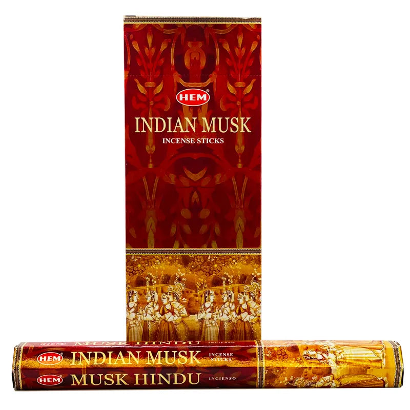 HEM Indian Musk Incense Stick 6 pack