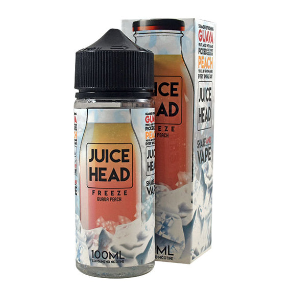 JUICE HEAD 0MG 100ML GUAVA PEACH FREEZE Main image