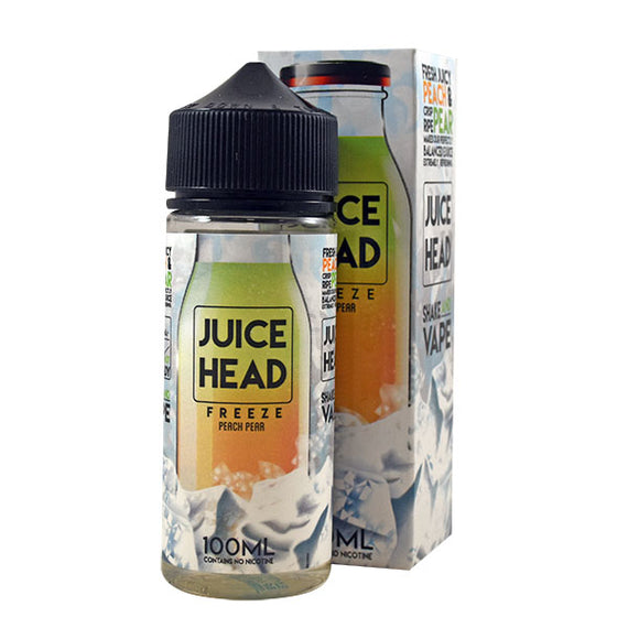 JUICE HEAD 0MG 100ML PEACH PEAR FREEZE Main image