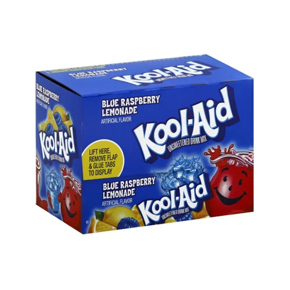 Kool Aid Unsweetened Drink Mix (Blue Raspberry Lemonade) 48 Pack Main image