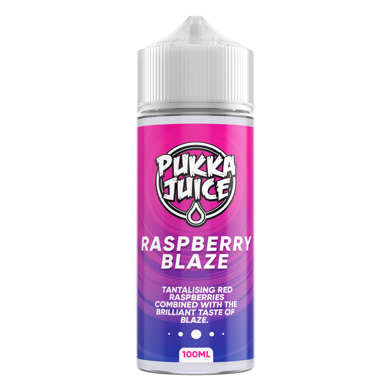 PUKKA JUICE 100ML SHORTFILL RASPBERRY BLAZE
