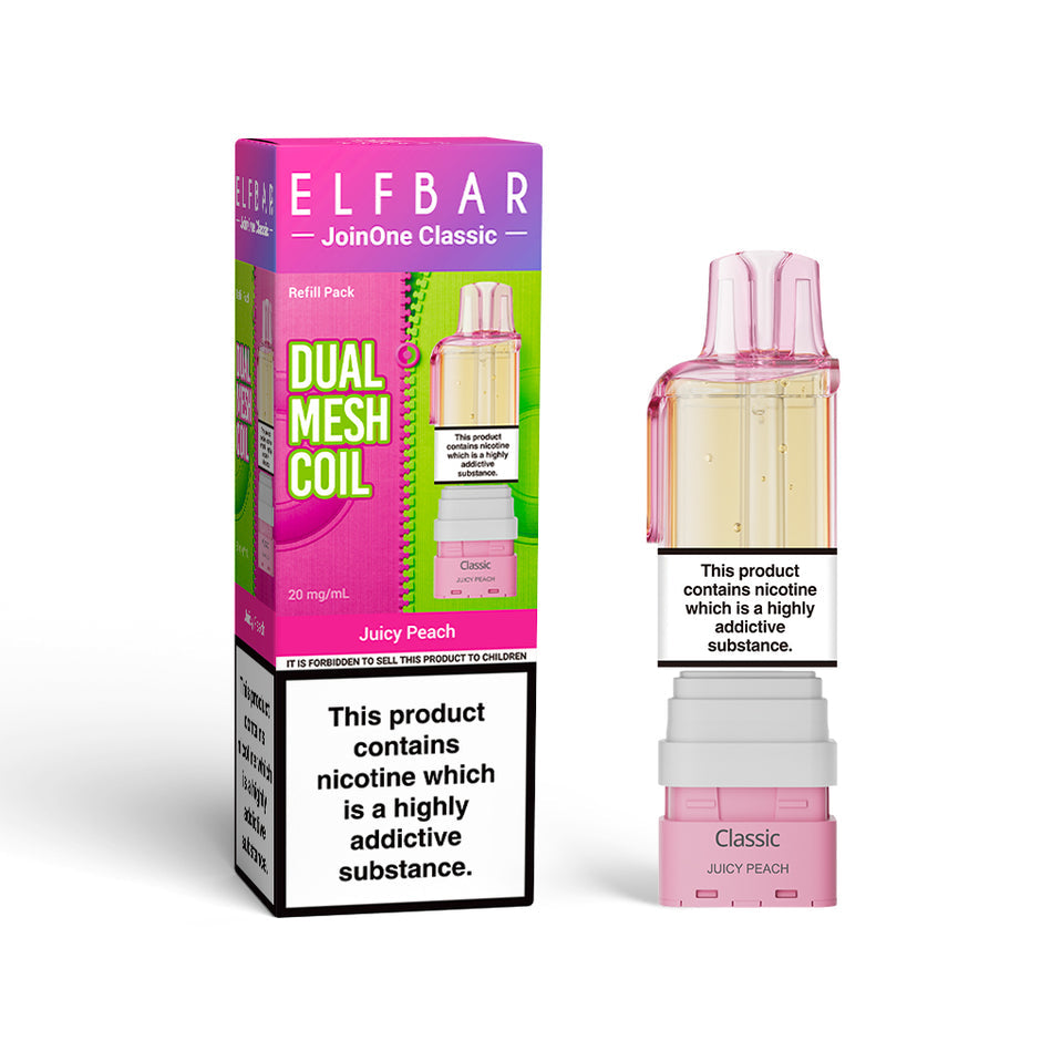 ELFBAR JOINONE REFILL JUICY PEACH (5) Main image