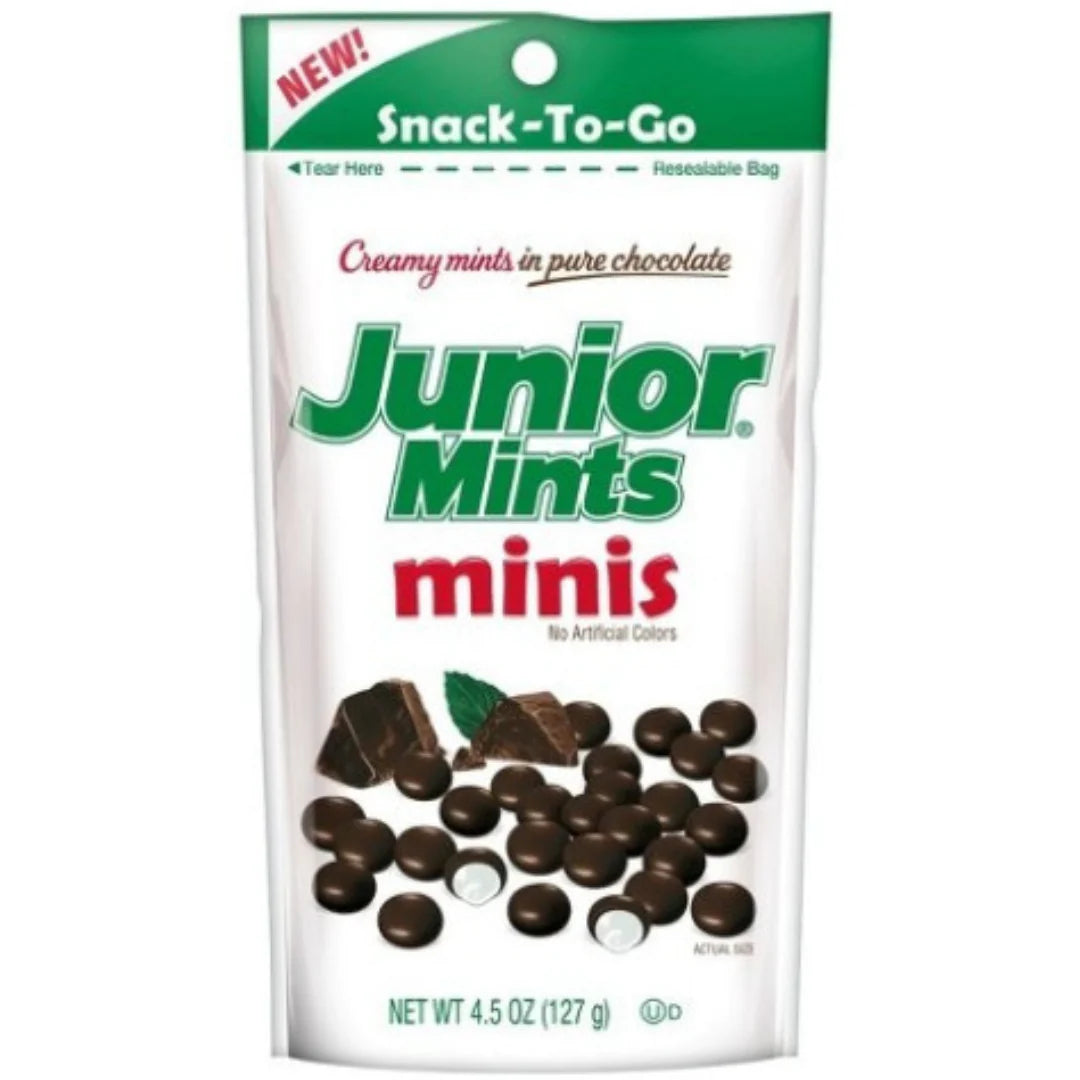 Junior Mints Minis 127g Peg Bag