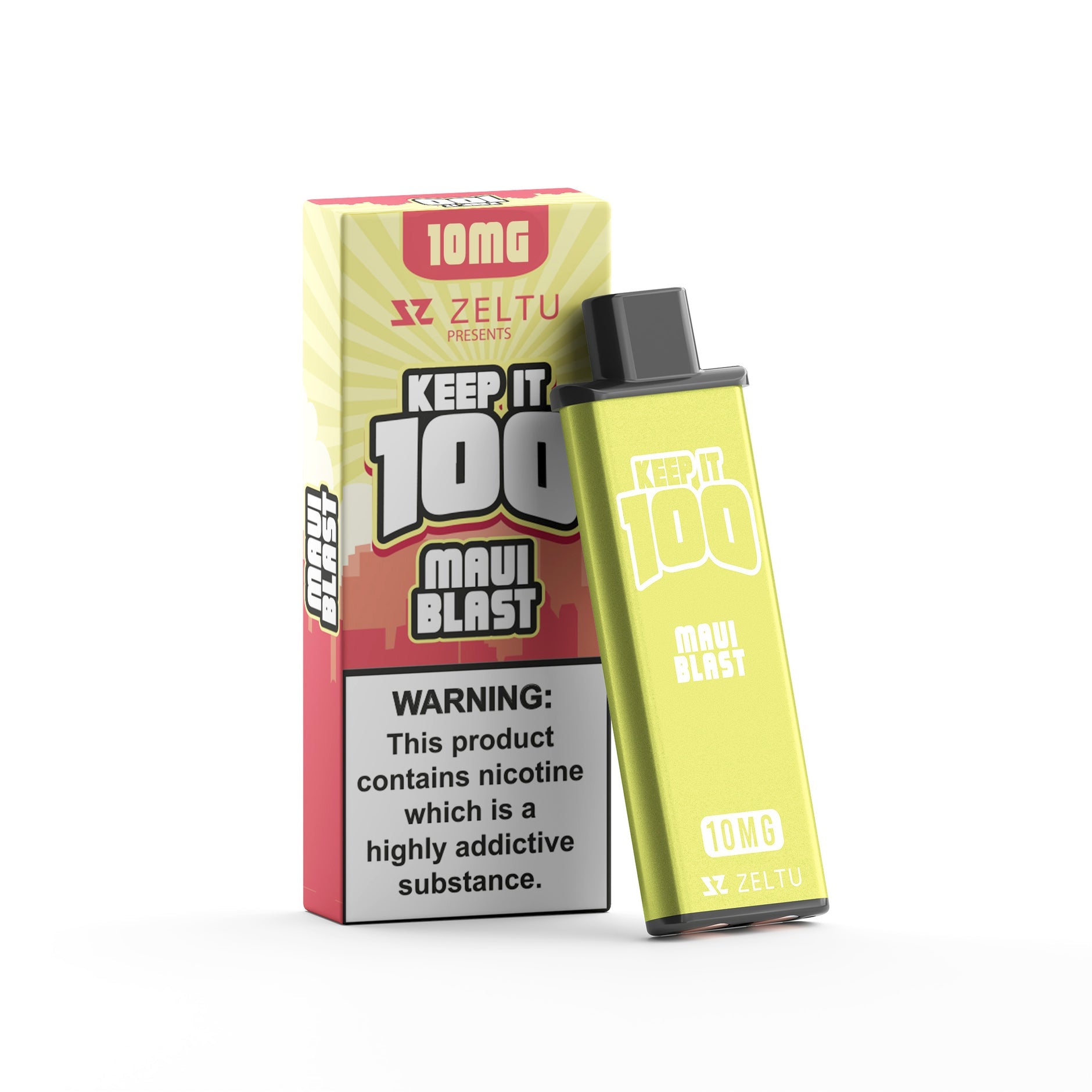 ZELTU X3 PREFILLED POD KEEP IT 100 MAUI BLAST (5) Main image