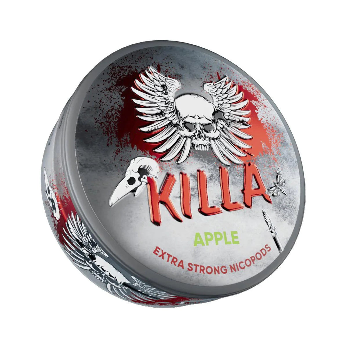 Killa Extra Strong Nico pods 16mg Per Pouch Apple 10 Pack
