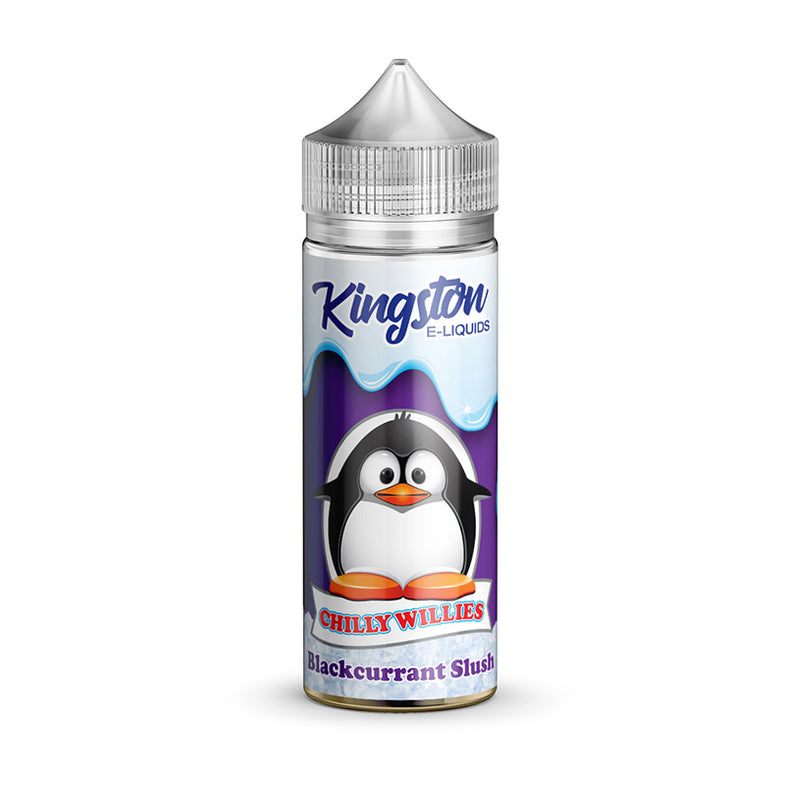KINGSTON CHILLY WILLIES 100ML SHORTFILL BLACKCURRANT SLUSH Main image