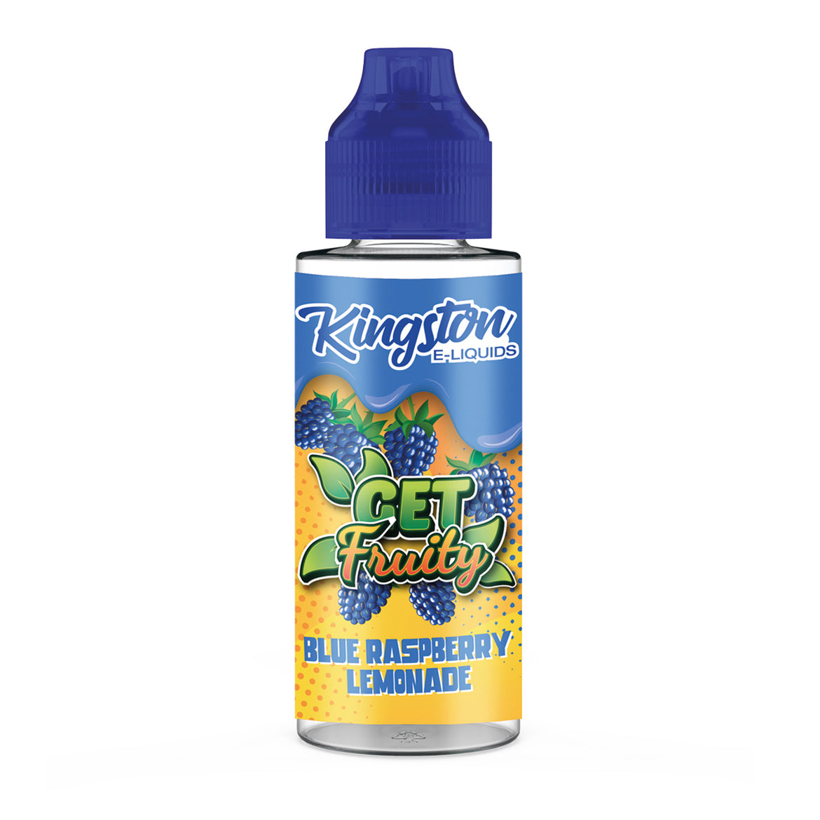 KINGSTON GET FRUITY 100ML SHORTFILL BLUE RASPBERRY LEMONADE Main image