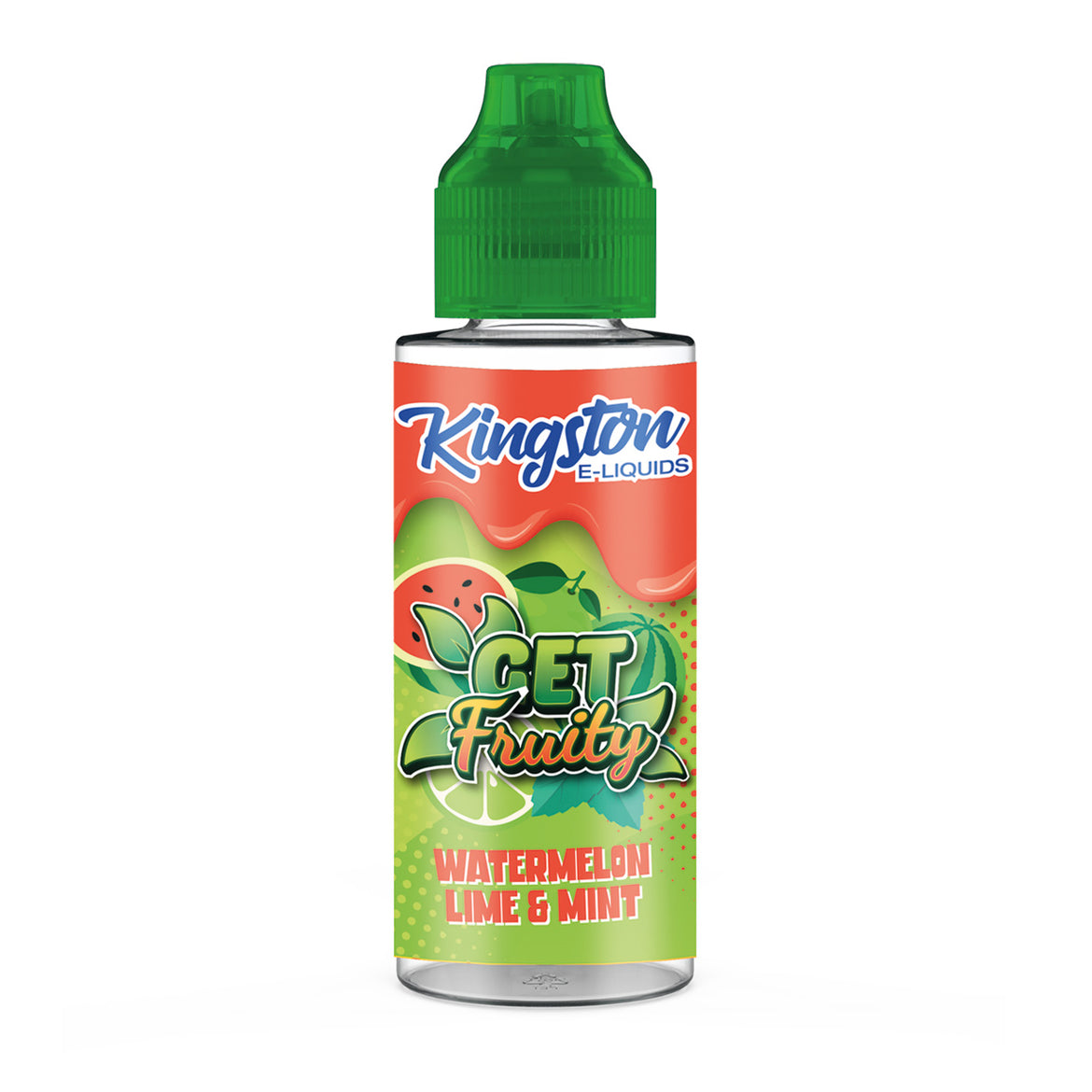 KINGSTON GET FRUITY 100ML SHORTFILL WATERMELON LIME & MINT Main image