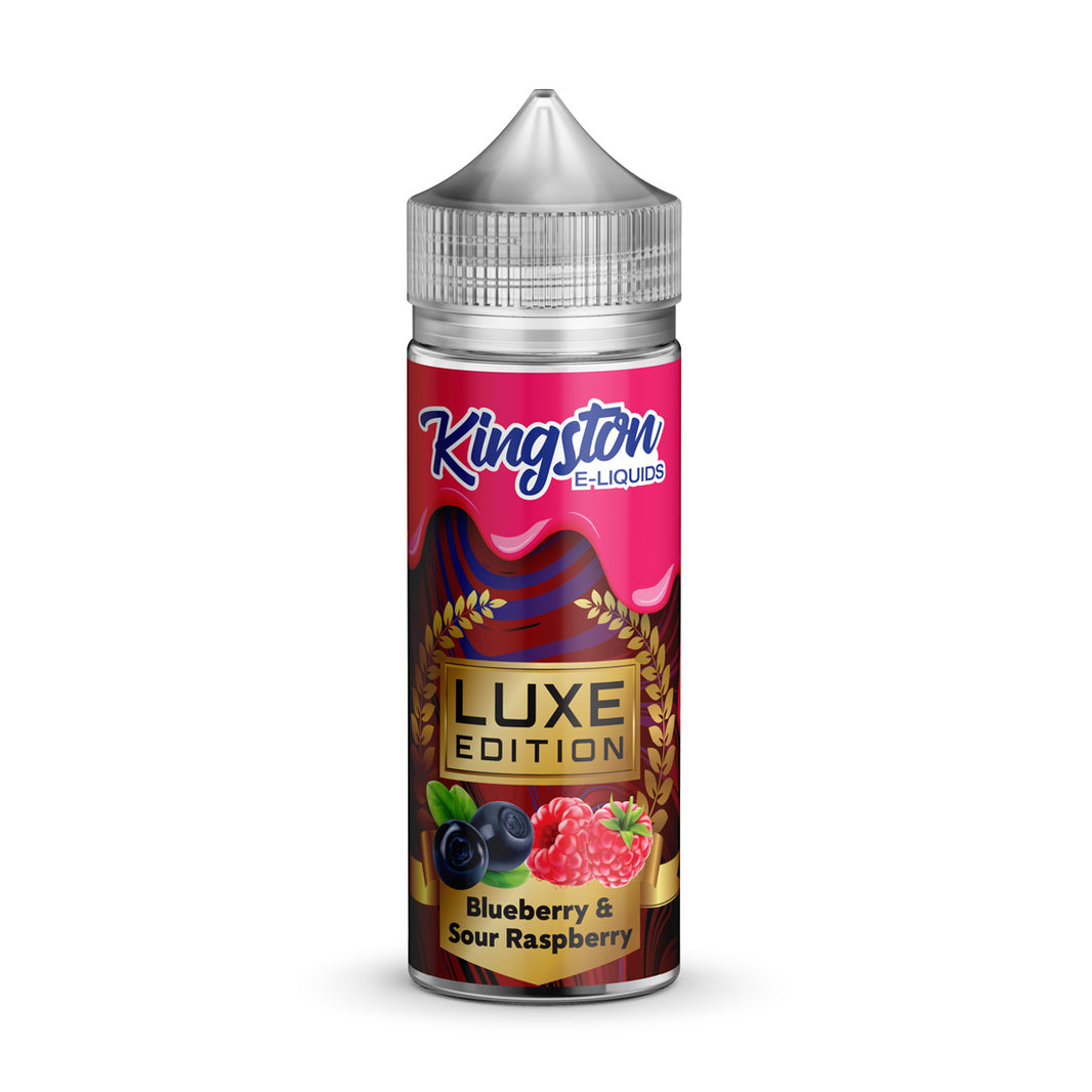 KINGSTON LUXE EDITION 100ML SHORTFILL BLUEBERRY SOUR RASPBERRY Main image