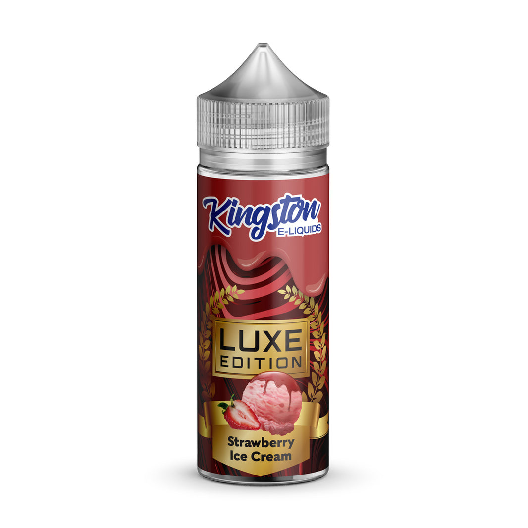 KINGSTON LUXE EDITION 100ML SHORTFILL STRAWBERRY ICE CREAM Main image
