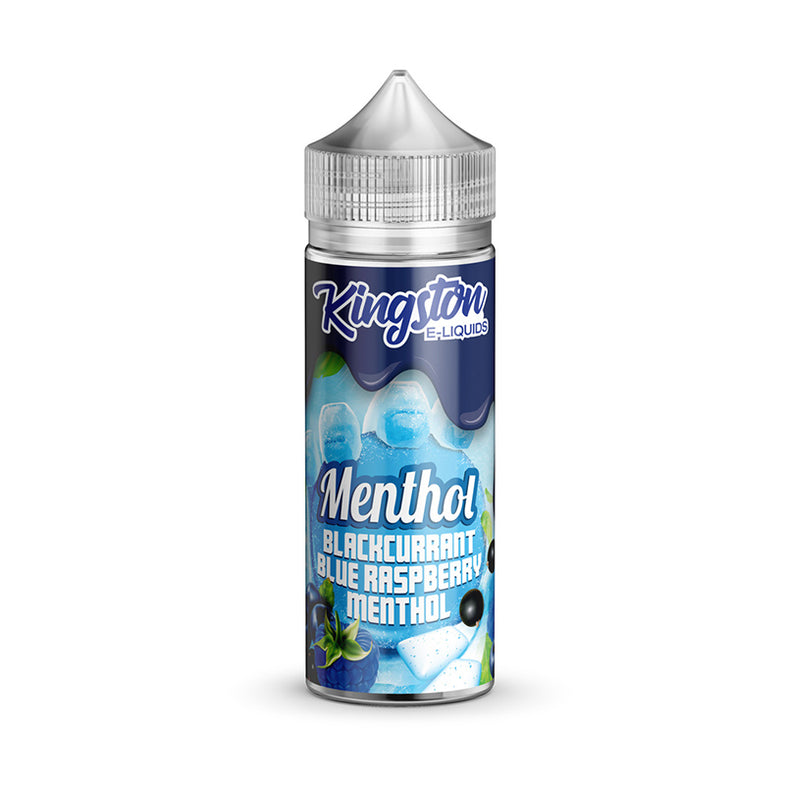 KINGSTON MENTHOL 100ML SHORTFILL BLACKCURRANT BLUE RASPBERRY Main image