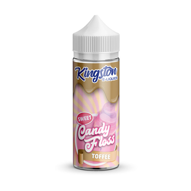 KINGSTON SWEET CANDY FLOSS 100ML SHORTFILL TOFFEE Main image