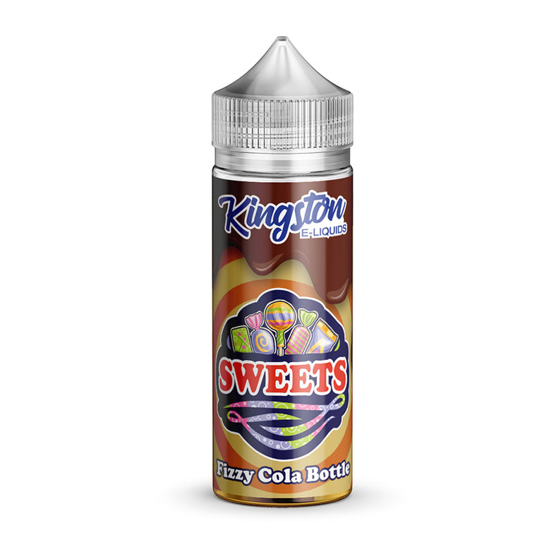 KINGSTON SWEETS 100ML SHORTFILL FIZZY COLA BOTTLES Main image