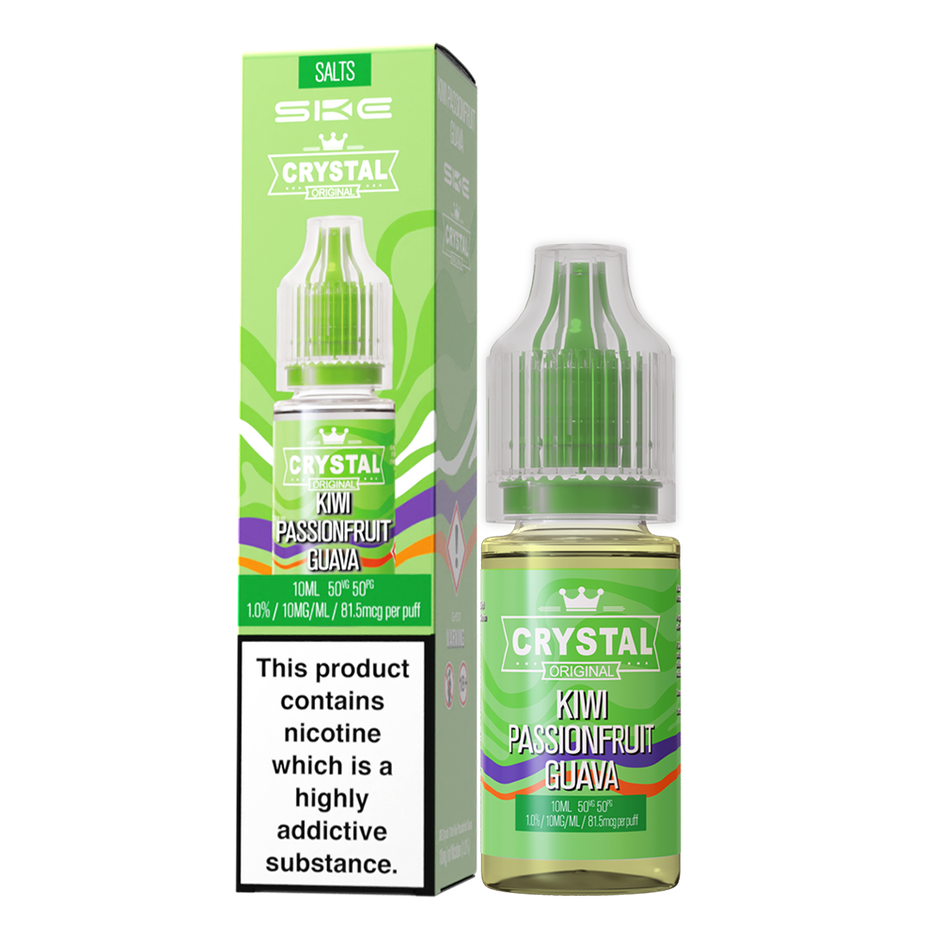 SKE CRYSTAL ORIGINAL SALTS 10ML KIWI PASSIONFRUIT GUAVA (10) Main image