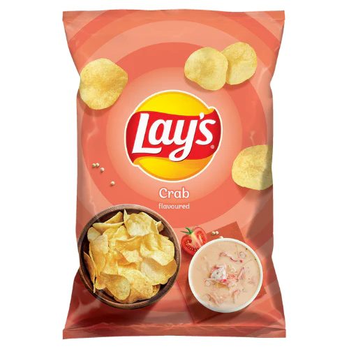 Lays Crab Flavour 130g 21 Pack Main image