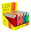 LAZR CLEAR ELECTRONIC REFILLABLE LIGHTERS (50)