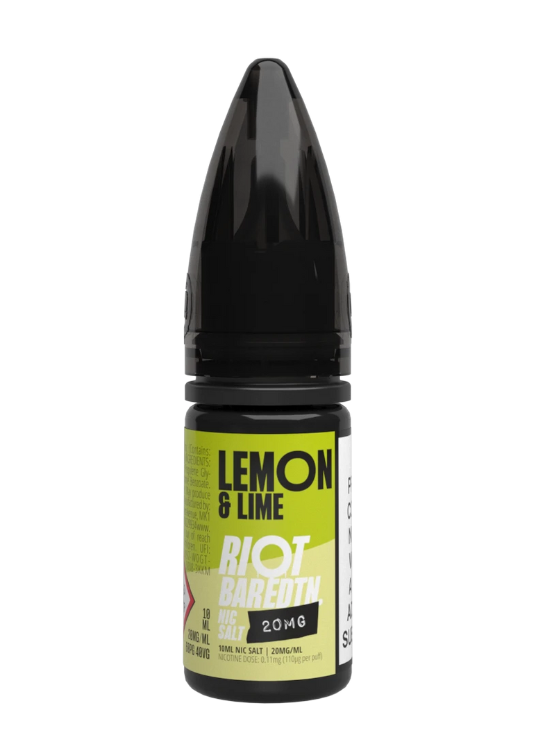 RIOT BAR EDTN 20MG NIC SALT LEMON & LIME (10) Main image