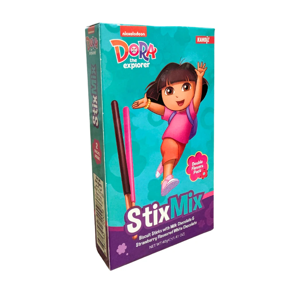 Nickelodeon Dora Stix Mix 40g Pack of 16