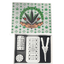 SM-3095 Smoking Gift set includes a tray, grinder, box, and two holders