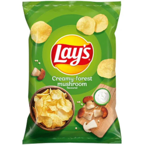 Lays Creamy Forest Mushroom 21x 130g Main image