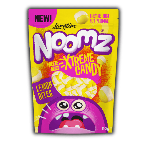 Noomz Freeze Dried Xtreme Candy Lemon Bites 110g Main image