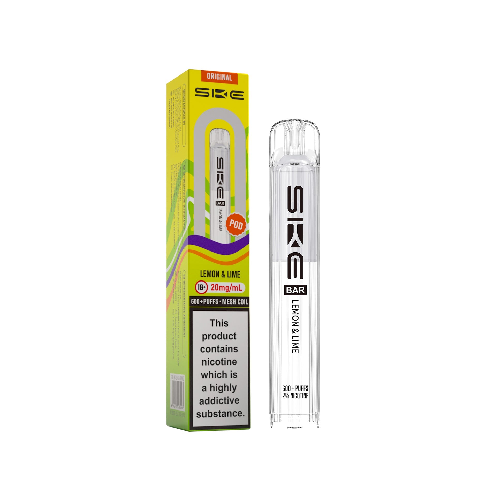 SKE BAR REFILL POD (2025) LEMON & LIME (10) Main image