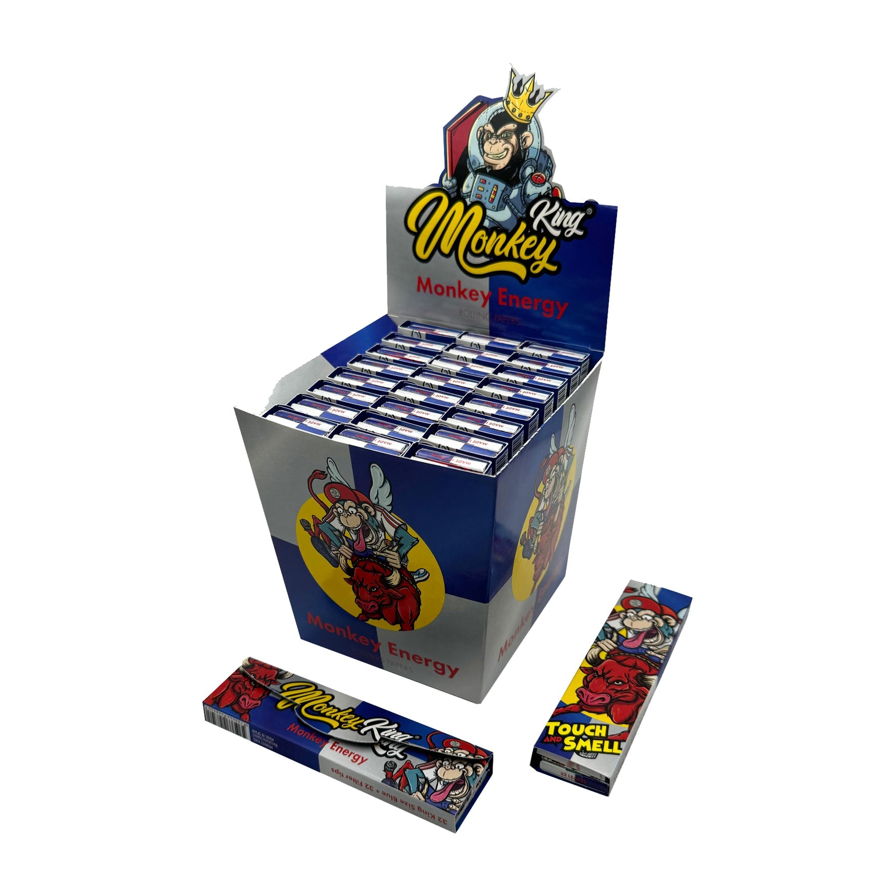 SCENTED ROLLING PAPERS & TIPS ENERGY DRINK (24) Main image