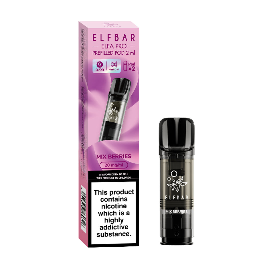 ELFBAR ELFA PRO PREFILLED POD MIX BERRIES (10) Main image