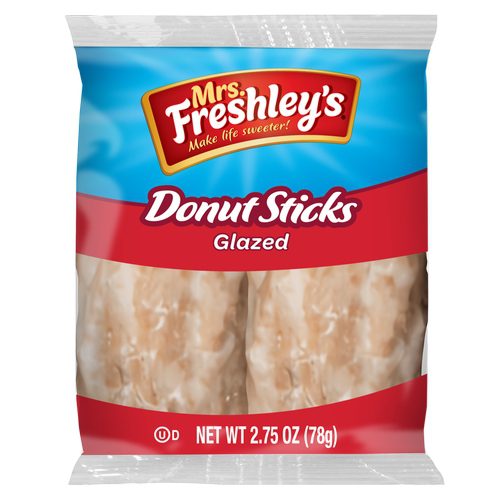 Mrs Freshley’s Donut Sticks Glazed 2.75oz 78g X 12 Pack Main image