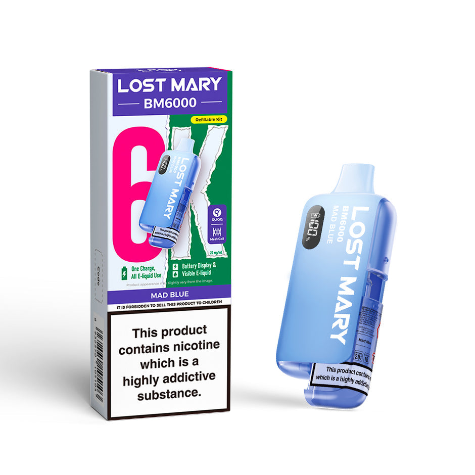 LOST MARY BM6000 KIT MAD BLUE (5) Main image