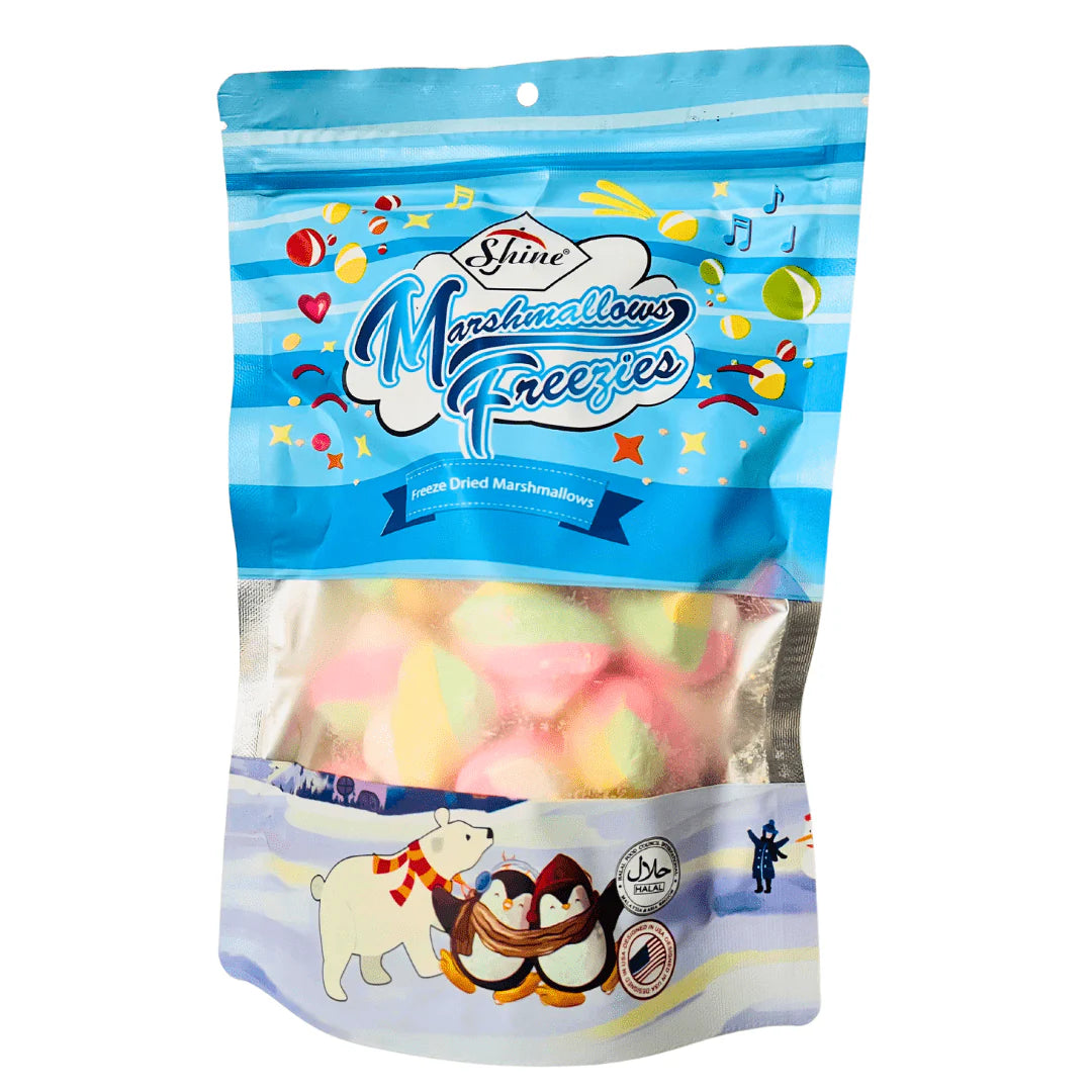 Shine Marshmallows Freezies Freeze Dried Marshmallows Candy 60g Bag Main image