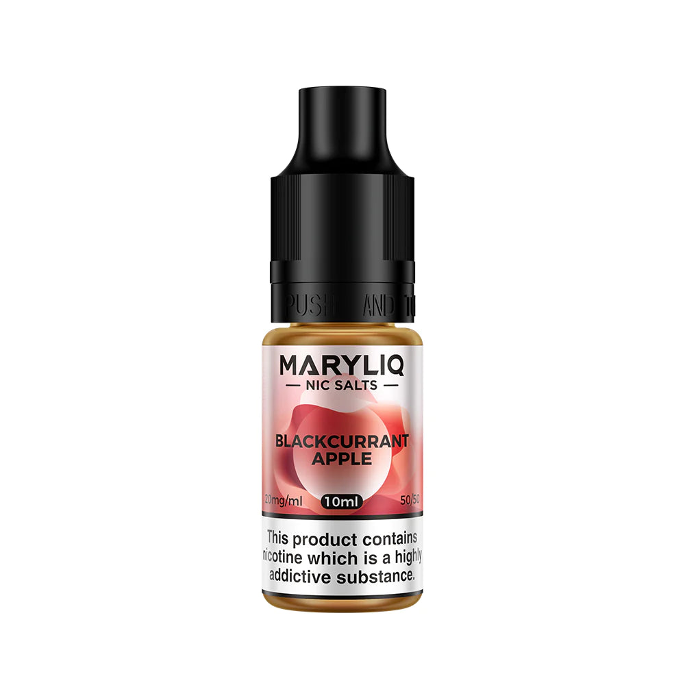 Lost Maryliq Nic Salt Blackcurrant Apple 10ml 20mg 10 Pack