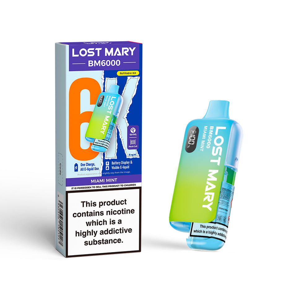 LOST MARY BM6000 KIT MIAMI MINT (5) Main image