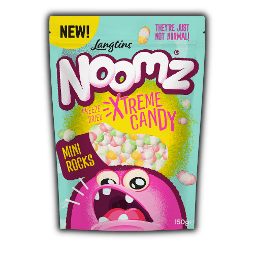 Noomz Freeze Dried Xtreme Candy Mini Rocks 150g Main image